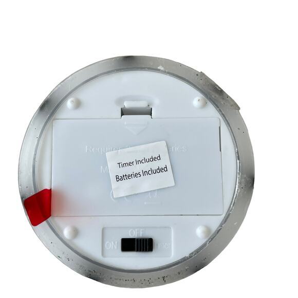 Christian Siriano Jeweled Skull LED Wax Candle Spooky Halloween Glam Decor New - Picture 12 of 14